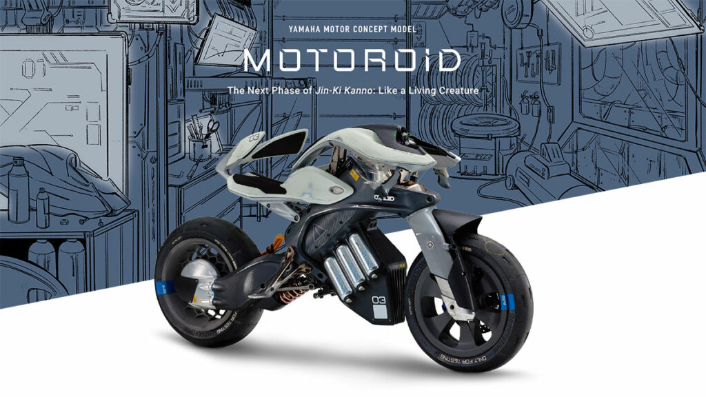 Yamaha 'MOTOROiD': la moto que no se cae 12 yamaha motoroid 1