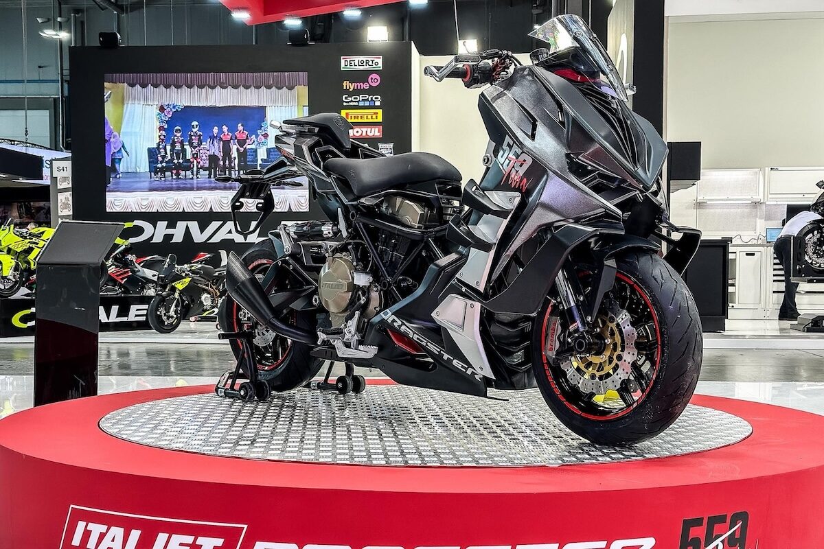 El Italjet Dragster 559 Twin impacta en el Salón de Milán 2023 con motor bicilíndrico y seis marchas 1 Italjet Dragster 599 Twin 2024