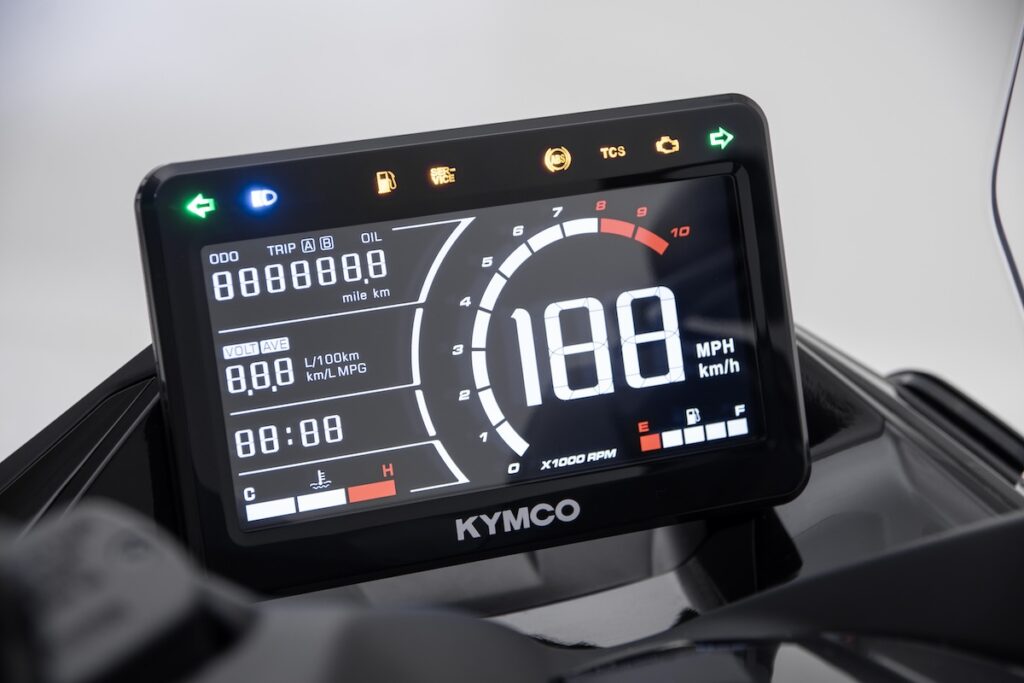 El KYMCO Downtown 350 GT 2024 presentado en EICMA, ¿podría ser un nuevo Super Dink? 11 KYMCO Downtown 350 GT 4