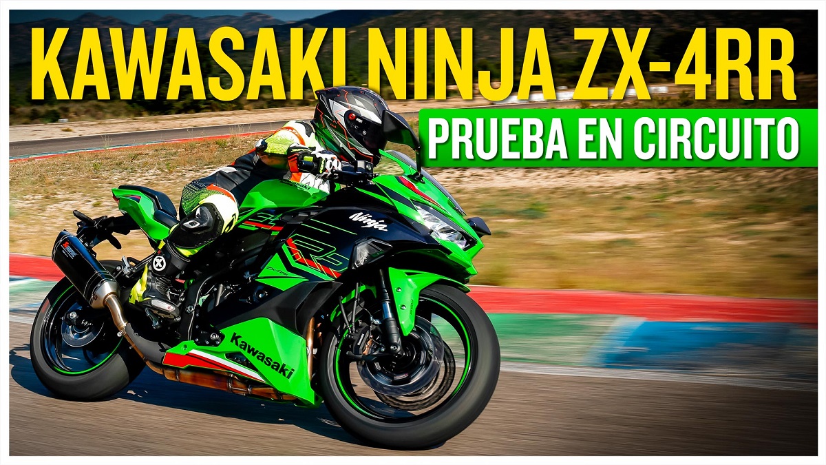 (Vídeo) Prueba en circuito de la Kawasaki Ninja ZX-4RR