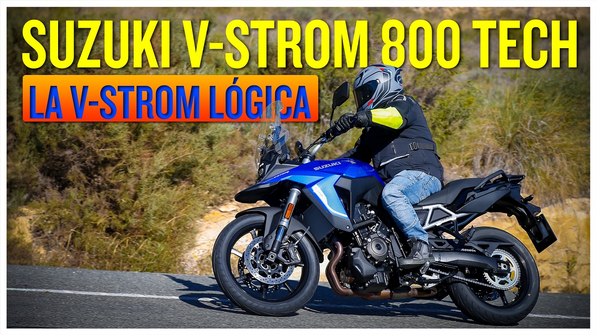(Vídeo) Prueba Suzuki V-Strom 800 Tech: la V-Strom lógica
