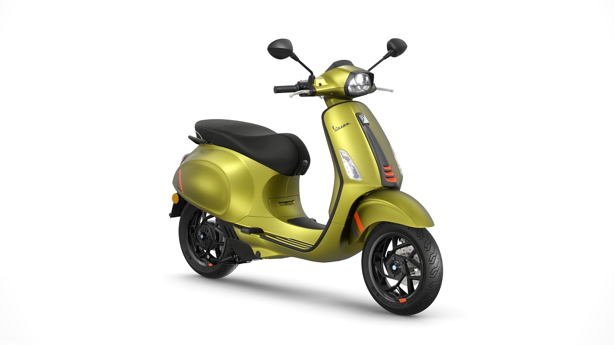 Vespa Sprint S Elettrica Verde Ambizioso Opaco 2024 1