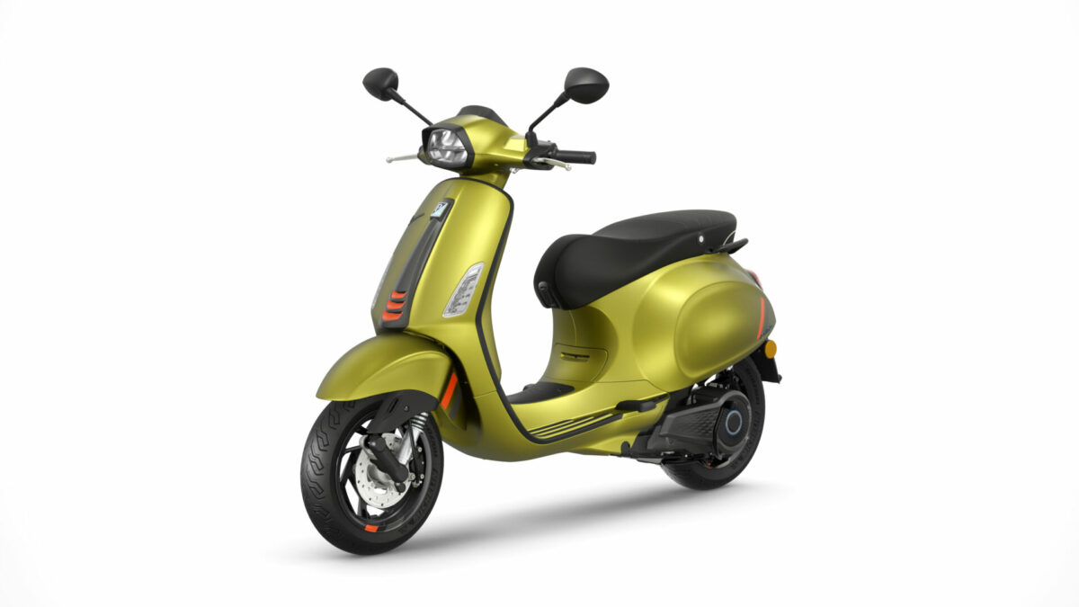 Vespa Sprint S Elettrica Verde Ambizioso Opaco 2024 2