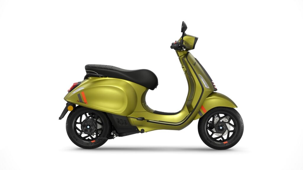 Vespa Sprint S Elettrica Verde Ambizioso Opaco 2024 6