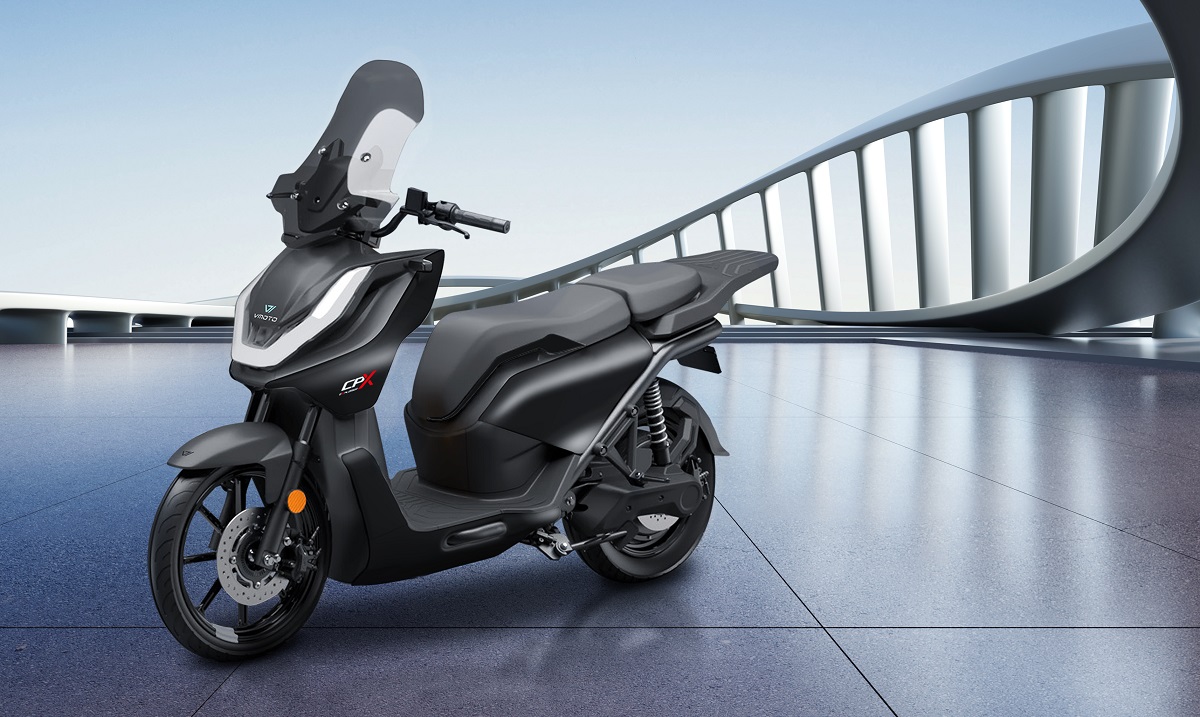 Vmoto Super Soco CPX Explorer es la nueva apuesta 2024 por el scooter eléctrico de rueda alta y máxima compatibilidad con el medio ambiente
