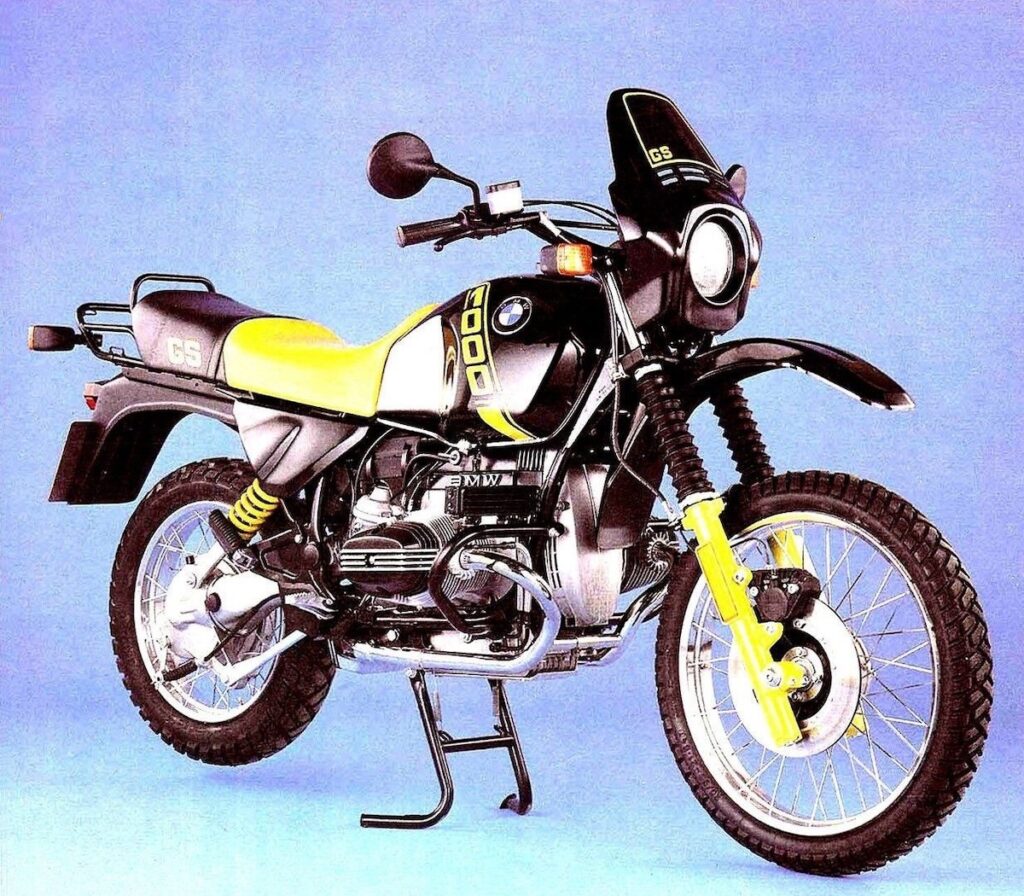 Las motos trail que podías comprarte en 1992 12 BMW R 100 GS