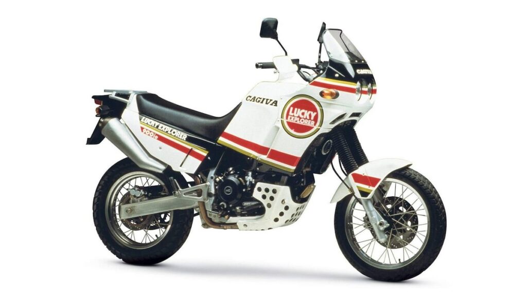 Las motos trail que podías comprarte en 1992 13 Cagiva Elefant 900