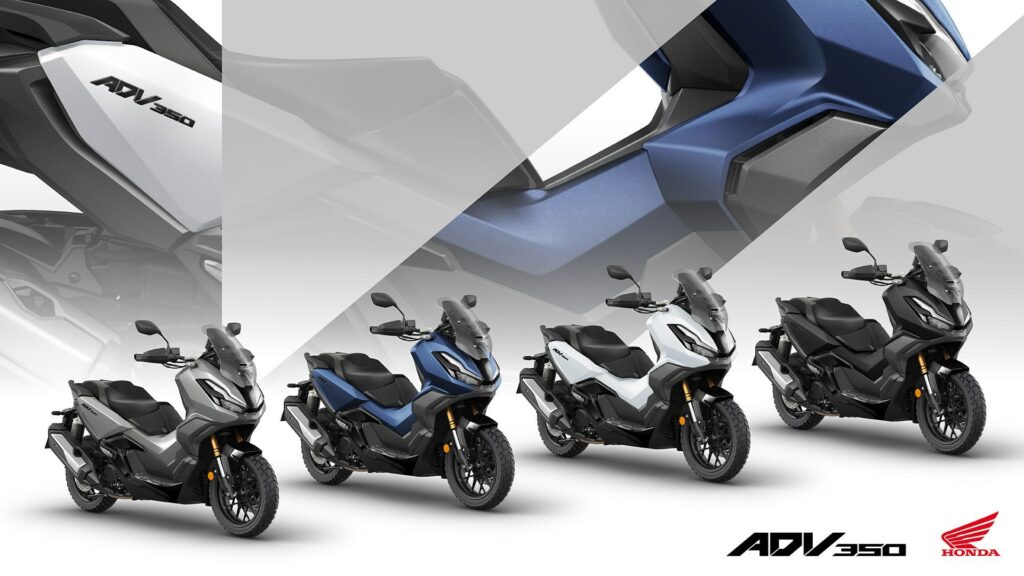 Los Honda ADV350, Forza 125 y Forza 350 estrenan nuevos colores para 2024 11 honda-adv350-2024
