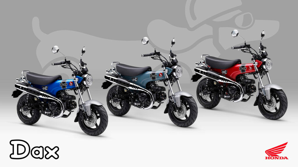 Llegan nuevos colores para las Honda CB125F y Dax 12 honda dax 2024 1