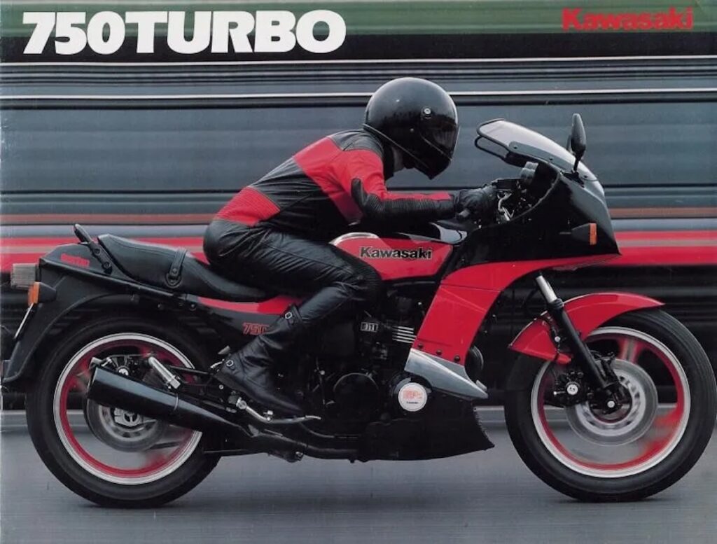 Las motos deportivas que podías comprarte en España (y las que no) en 1985 20 Kawasaki GPZ750 Turbo