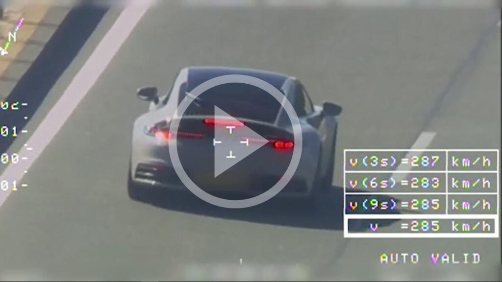 La DGT sólo mantiene en vuelo la mitad los helicópteros Pegasus 2 multa Porsche 911 ap6 record velocidad 1024x576 1