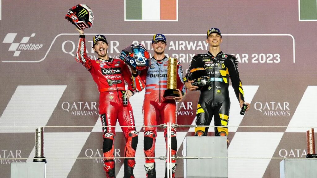 podio-Qatar MotoGP