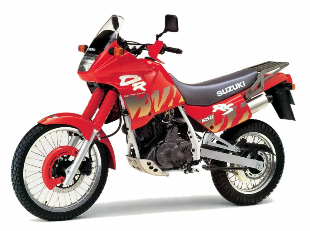 Las motos trail que podías comprarte en 1992 19 Suzuki DR 650 RSE