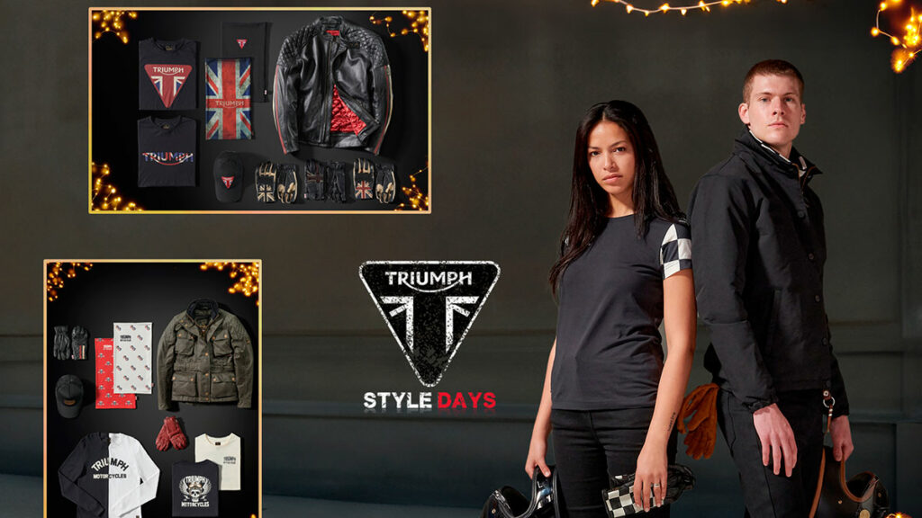 Llegan los Triumph Style Days con cheques regalo para gastar en su boutique de equipamiento 11 triumph-style-days-1
