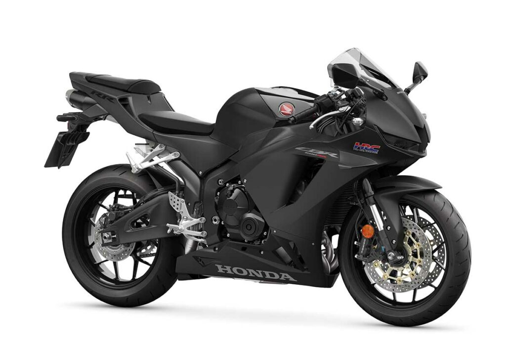 Honda CBR600RR 2024, negro