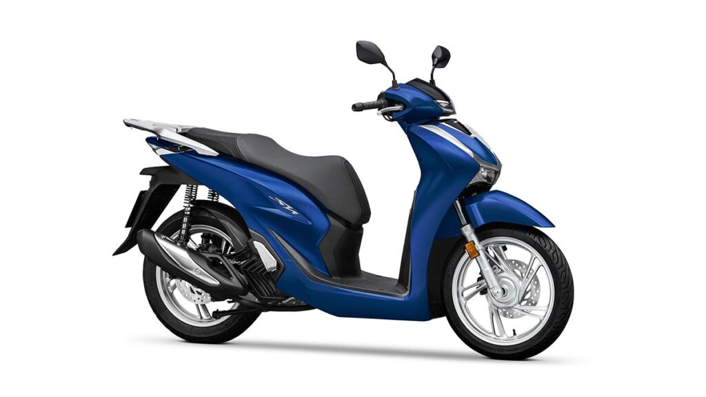 Scooters de 125 más vendidos: éste ha sido el líder de ventas en diciembre 10 Honda SH125i, azul scooters