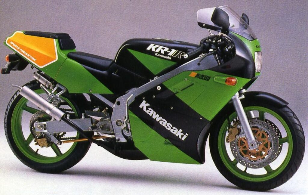 Las motos deportivas que hicieron historia en 1992 (II) 14 Kawasaki KR1
