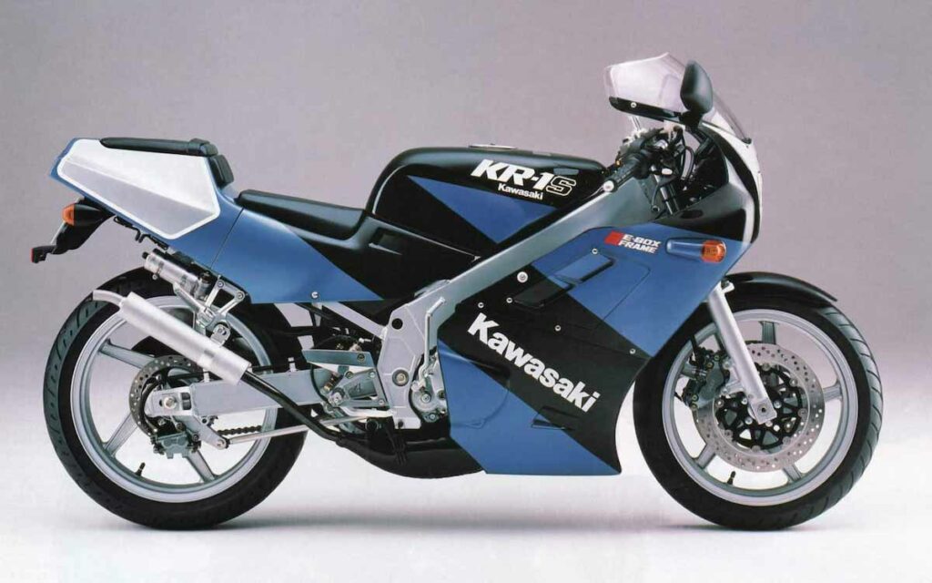La corta historia de las motos deportivas 250 2T que nos hicieron soñar (II) 24 Kawasaki KR1S