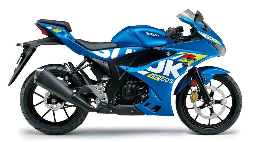 Las 7 mejores motos deportivas de 125 para el carnet de coche: que empiece la diversión 17 Suzuki GSX R 125 2023