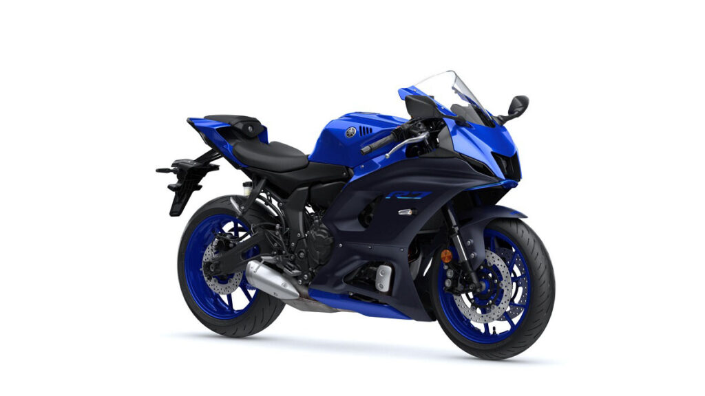 Yamaha R7 2023, azul, negro