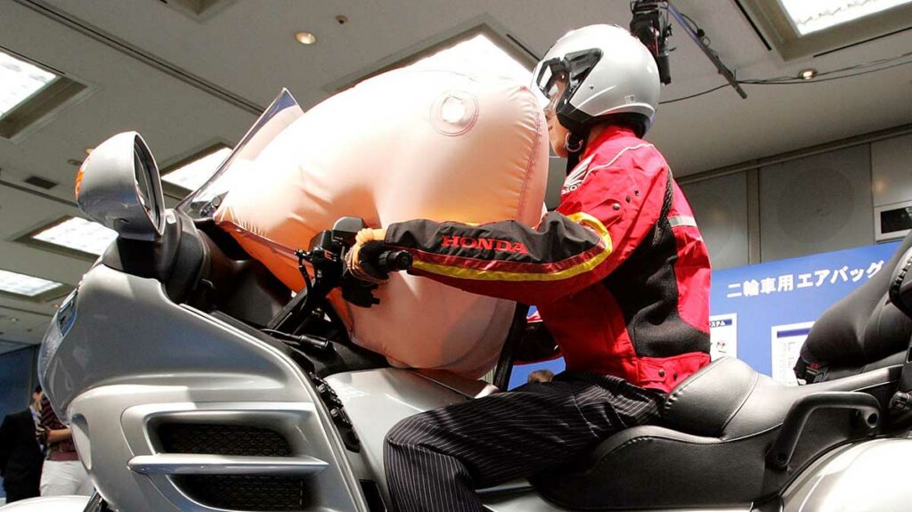 airbag para moto lateral