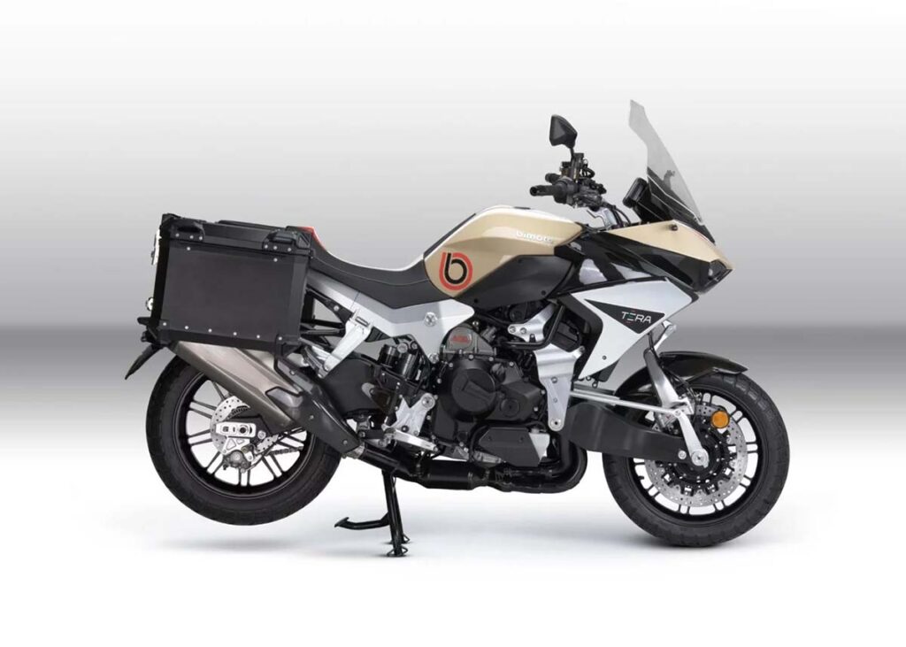 Las 10 motos nuevas que te sorprenderán en 2024: se salen de lo común 12 Bimota Tera 2024, blanco y negro