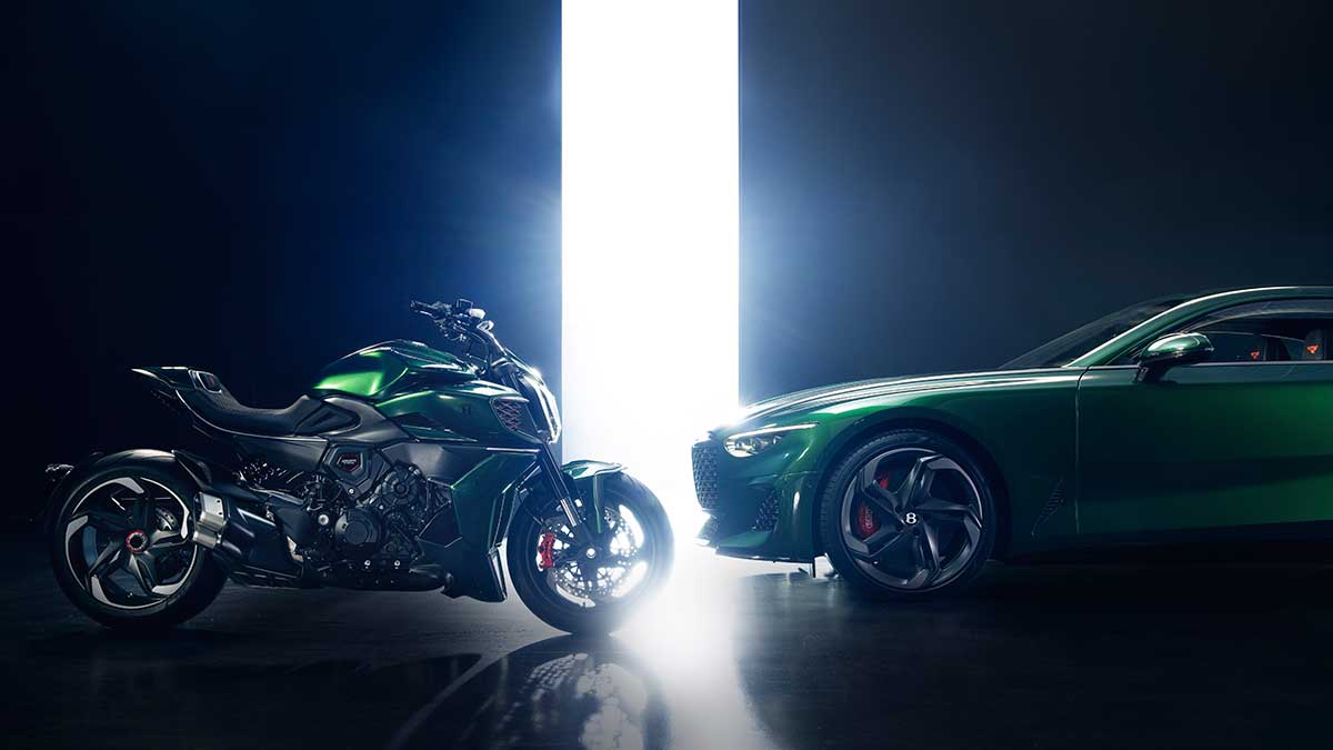 La Ducati Diavel for Bentley Mulliner es su modelo más exclusivo y sólo es apto para clientes de la marca británica