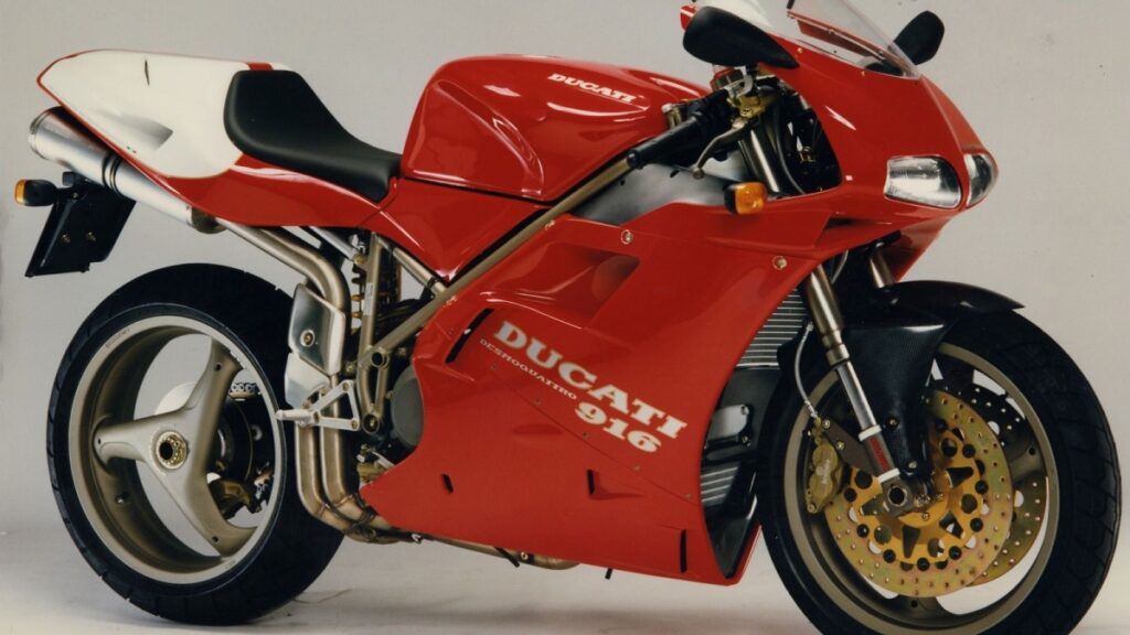 Ducati 916, rojo