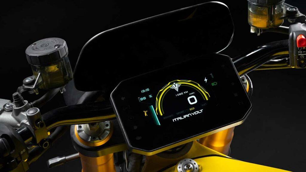 Esta moto eléctrica italiana sorprende por sus prestaciones y bajo peso 14 italian-volt-lacama-moto-electrica-17