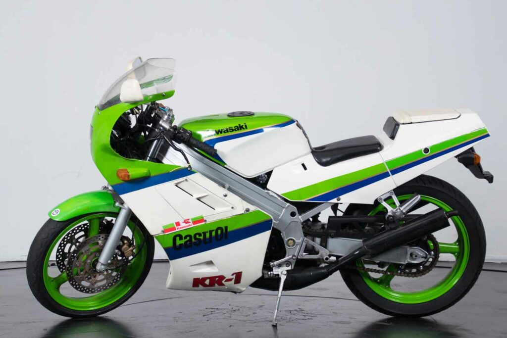 La corta historia de las motos deportivas 250 2T que nos hicieron soñar (II) 23 Kawasaki KR1