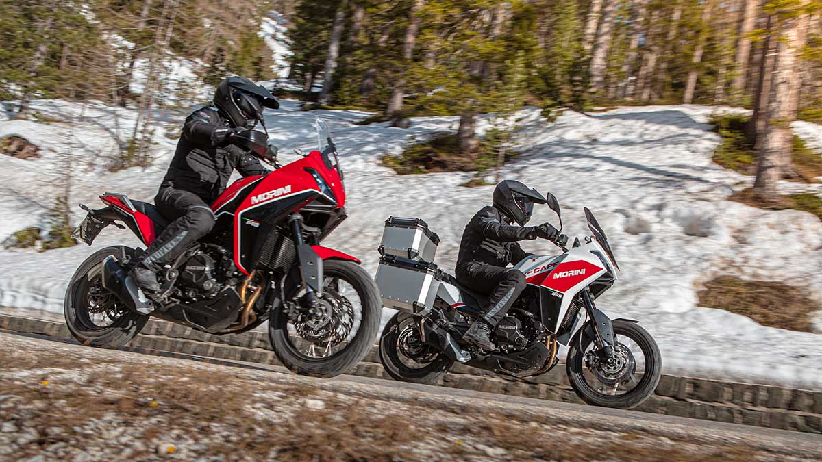 La moto trail de Moto Morini demuestra su valía en este espectacular viaje a Laponia