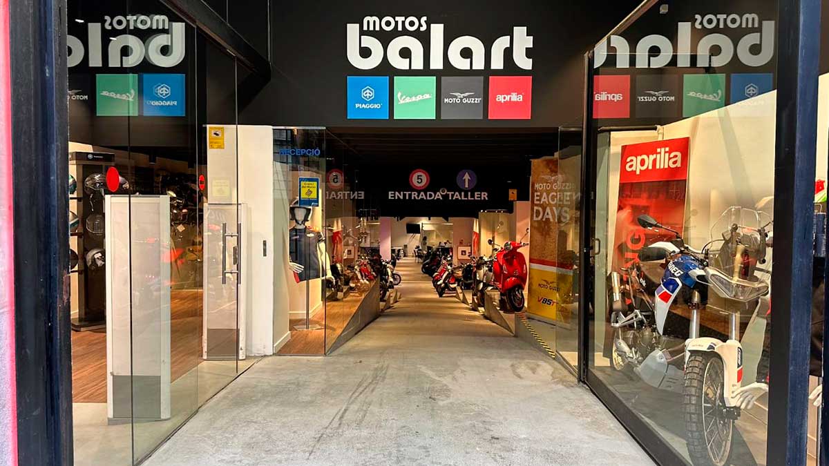 Motos Balart se expande en Barcelona con un nuevo concesionario del Grupo Piaggio