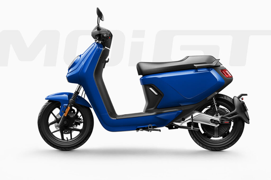 Motos 125 más baratas, IU MQi GT, azul