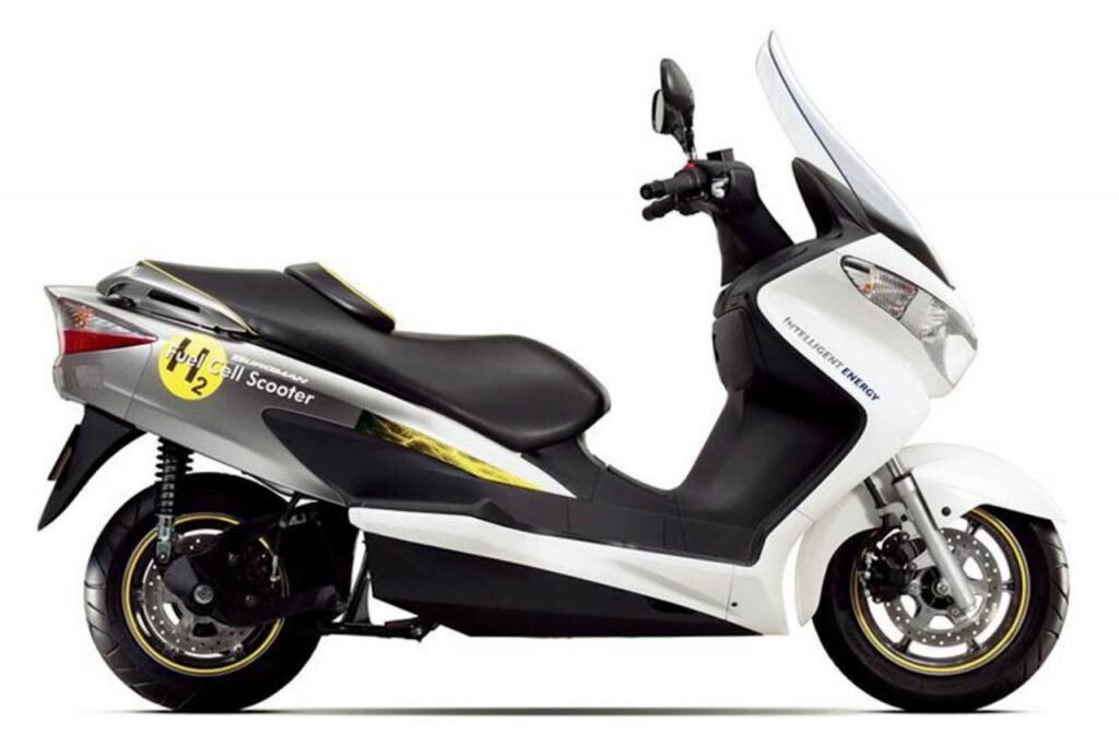 Las motos de hidrógeno y su futuro, Suzuki Burgman