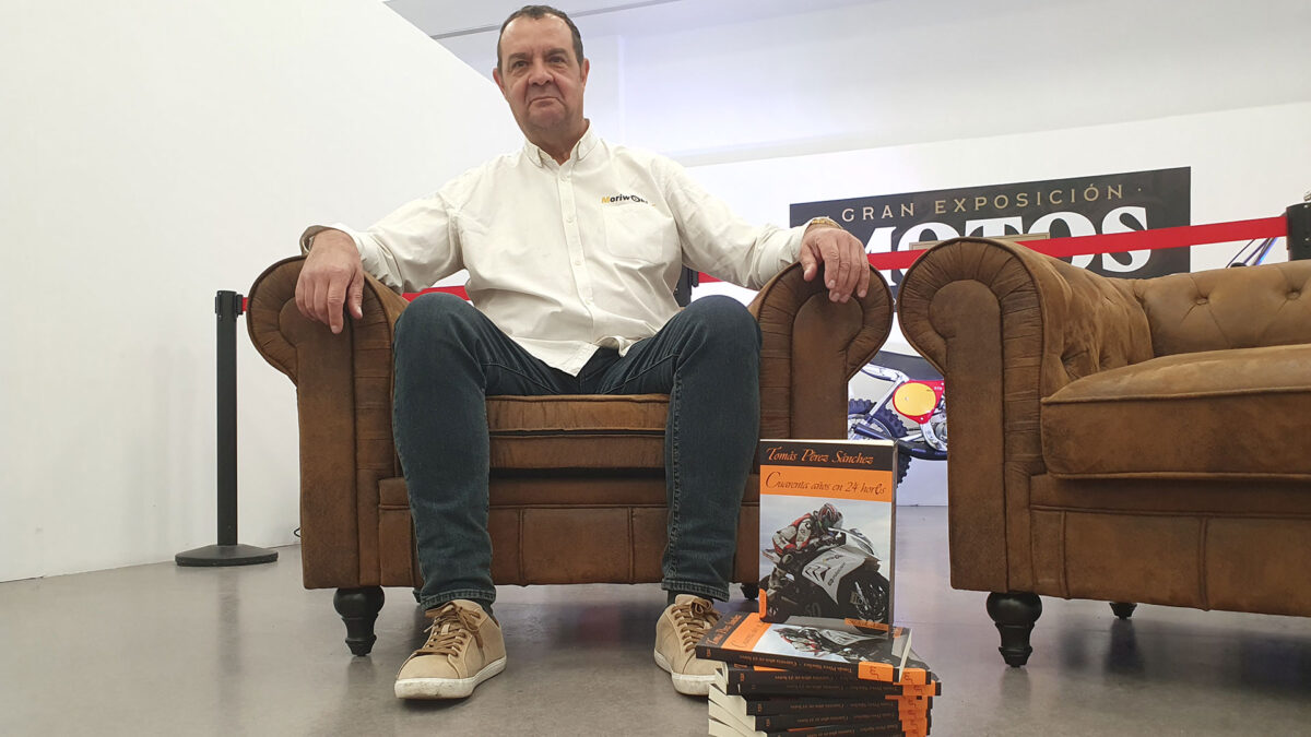 Presentación en Madrid de la novela motorista del momento: "40 años en 24 hores" 1 Novela Cuarenta años en 24 hores