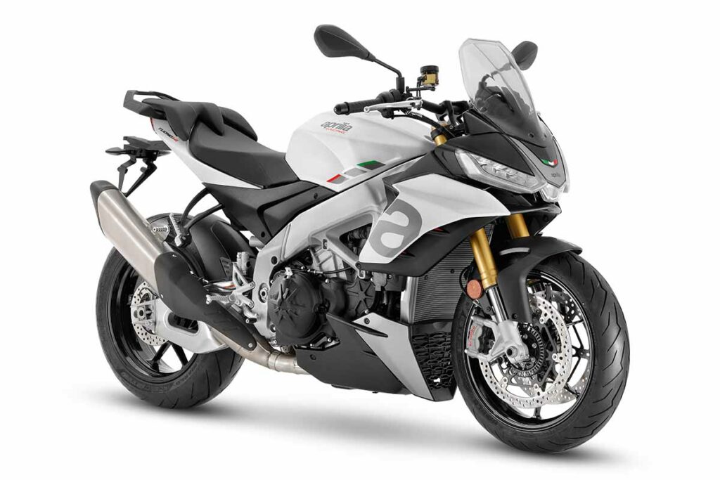 Aprilia Tuono V4 1100, gris