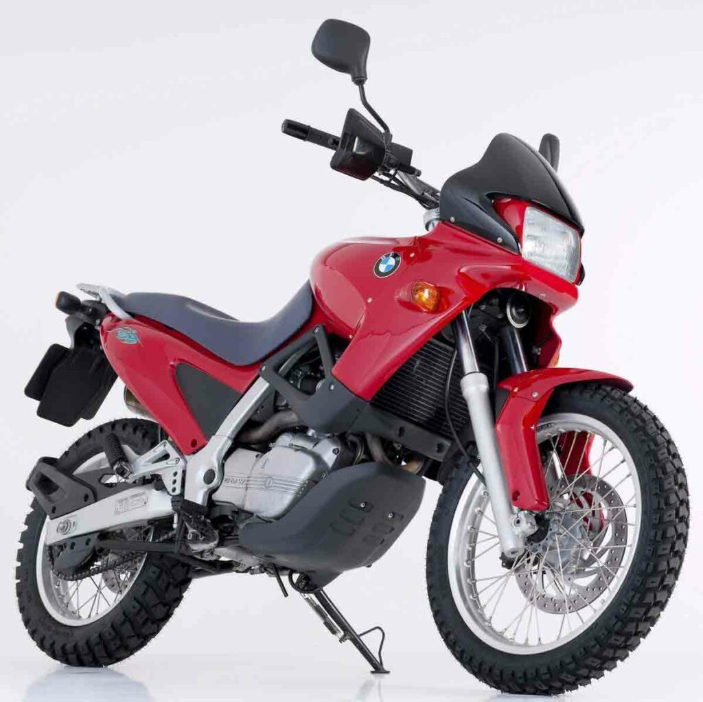 BMW F 650 GS, rojo