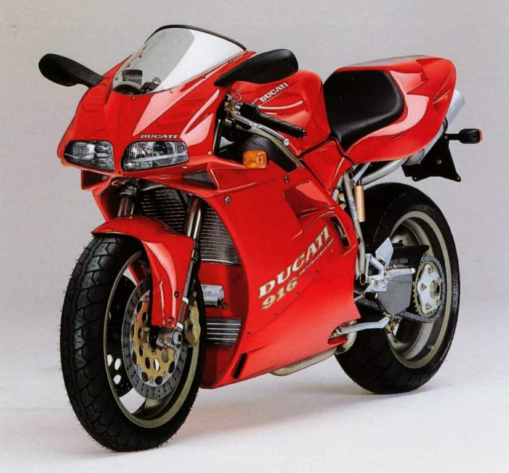Ducati 916, rojo