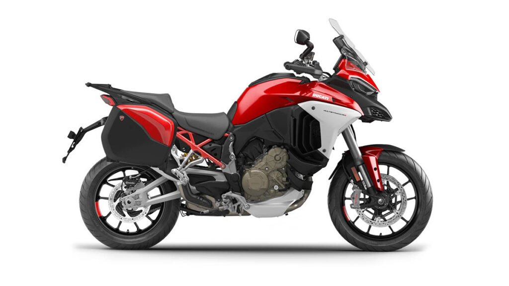 Ducati Multistrada V4 S Radar Travel, rojo