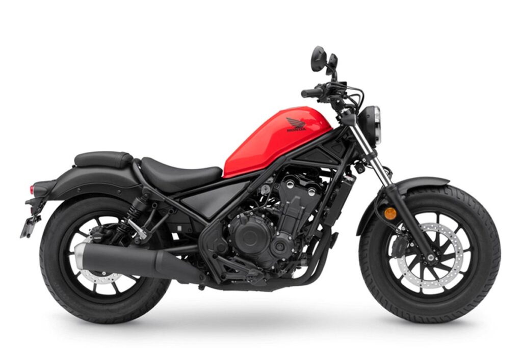 Honda Rebel 500, rojo