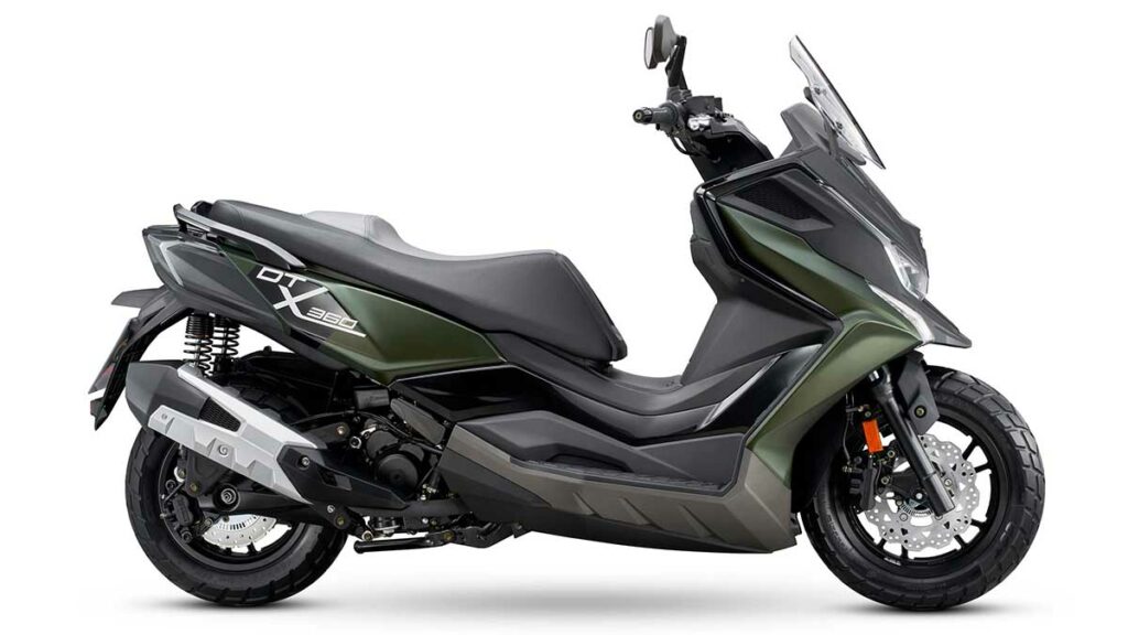 KYMCO DTX 125, negro