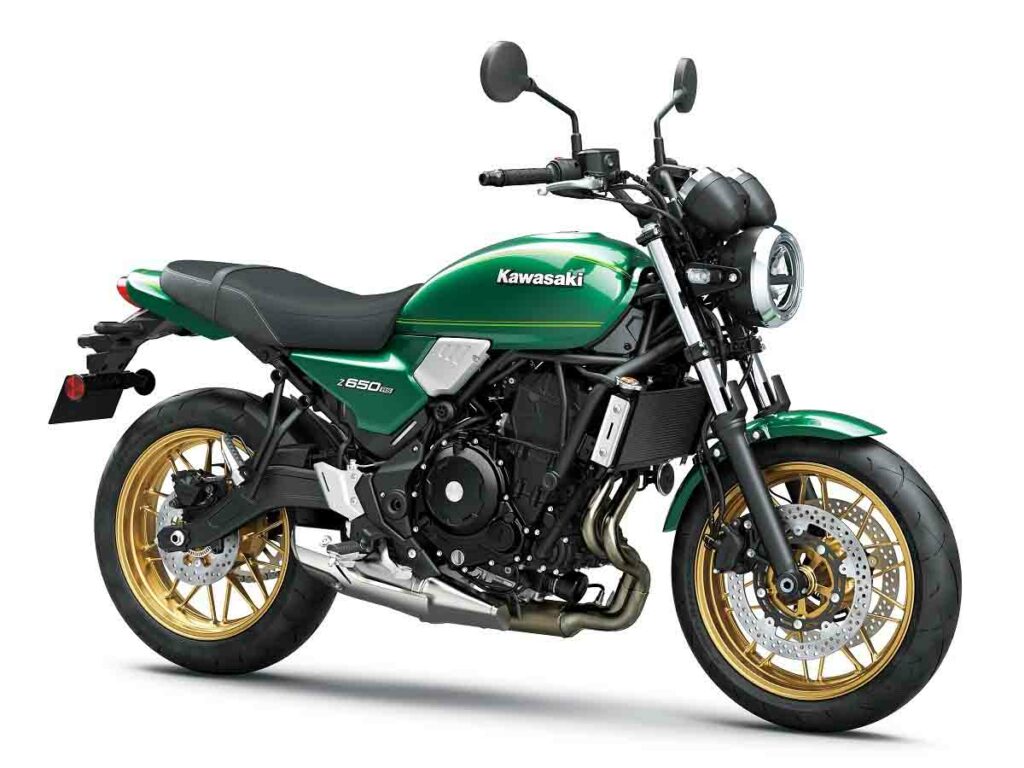 Kawasaki Z650 2023, verde