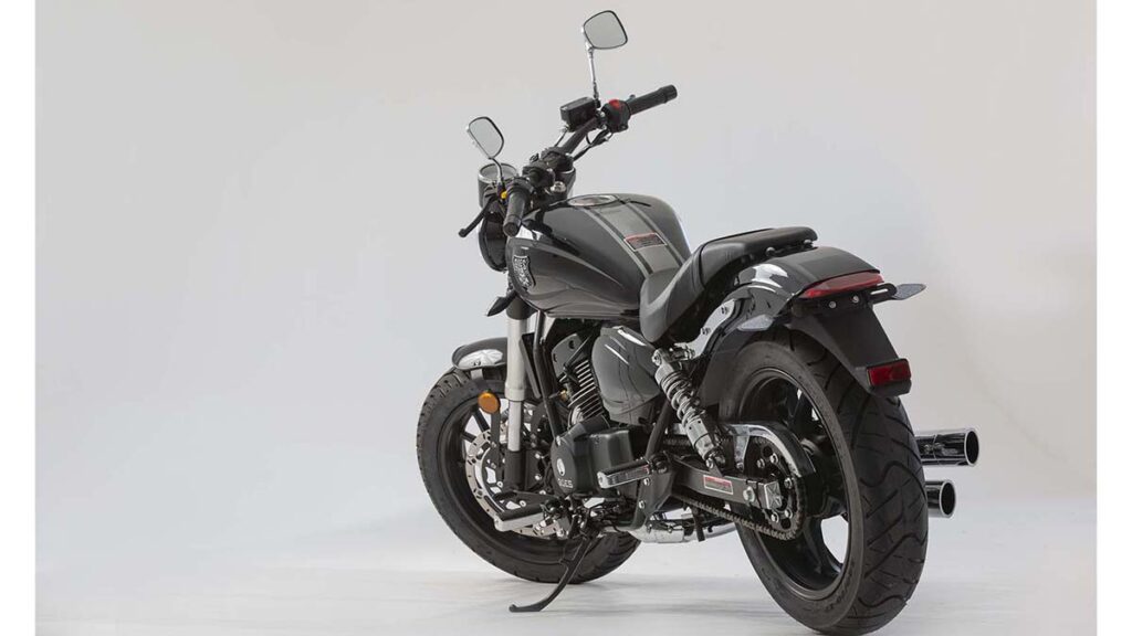 Las motos custom más baratas de cada marca en 2024 20 MITT 125 MB, gris