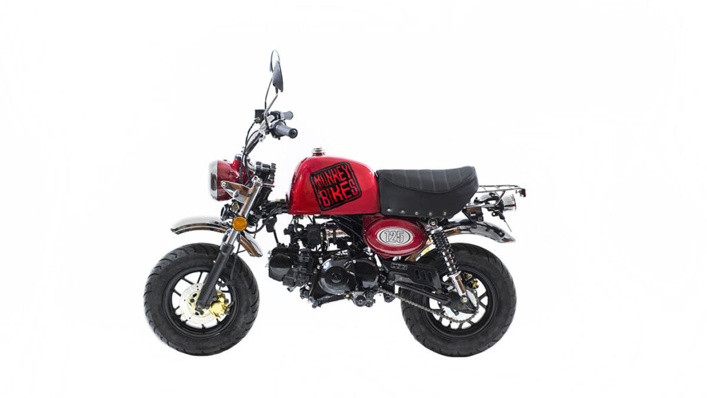 Las motos naked 125 más baratas para el carnet de coche: cuestan menos de 2.500 euros 14 Monkey Bikes MB 125 G, rojo