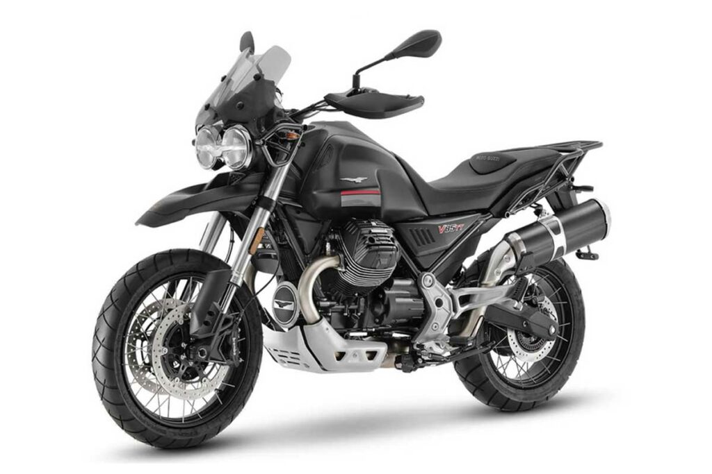 Las motos con mejor oferta para comprar en enero de 2024 16 Moto Guzzi V85 TT, negro