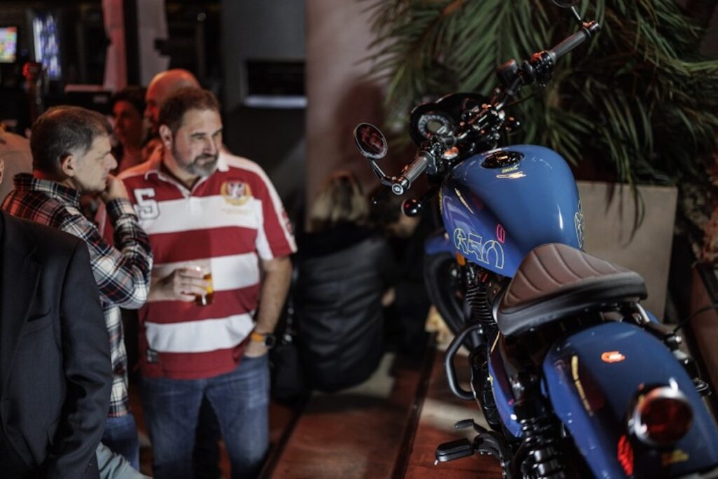 NDP RoyalEnfield Shotgun presslaunch Madrid 20