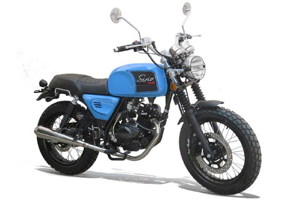 Orcal Sirio 125, azul