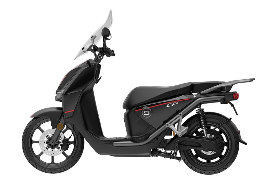 VMoto Super Soco CPX, negro