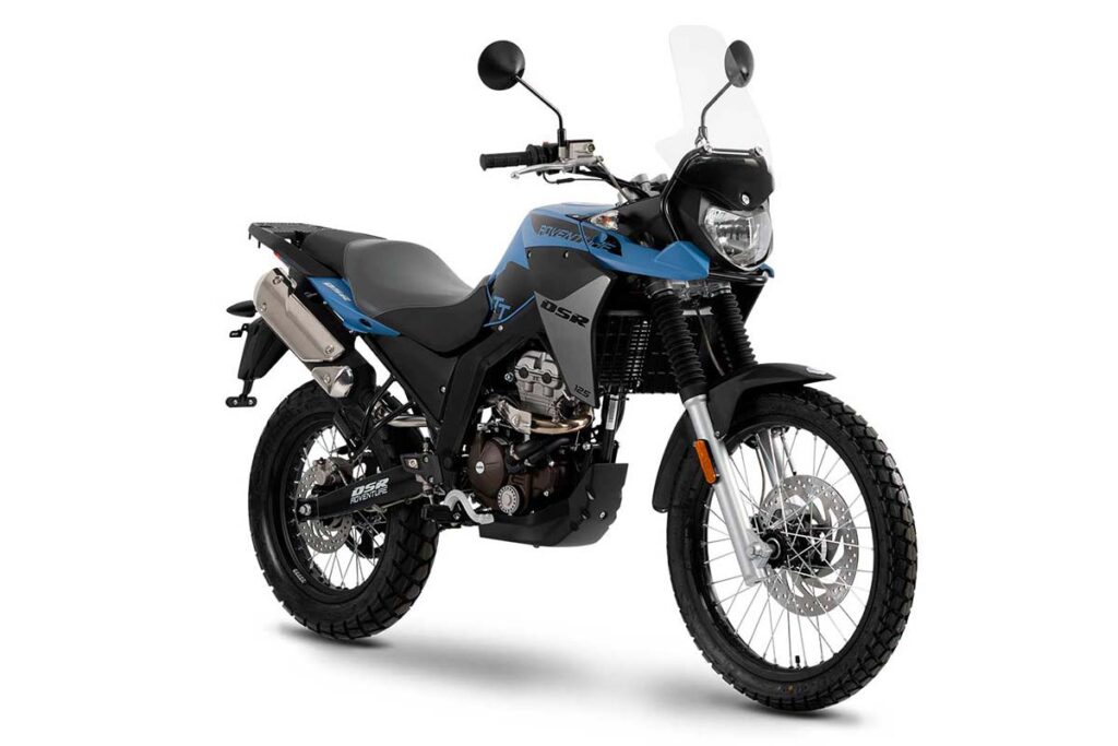 Las 8 motos trail 125 con mejor oferta en enero de 2024 18 UM Motorcycles DSR Adventure TT, azul
