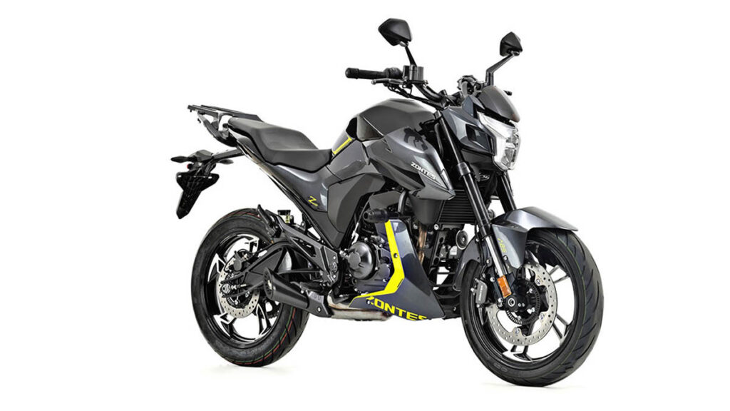 Las mejores motos de 125 cc por relación calidad precio de 2024 20 Zontes Z2-125 LCD, negro